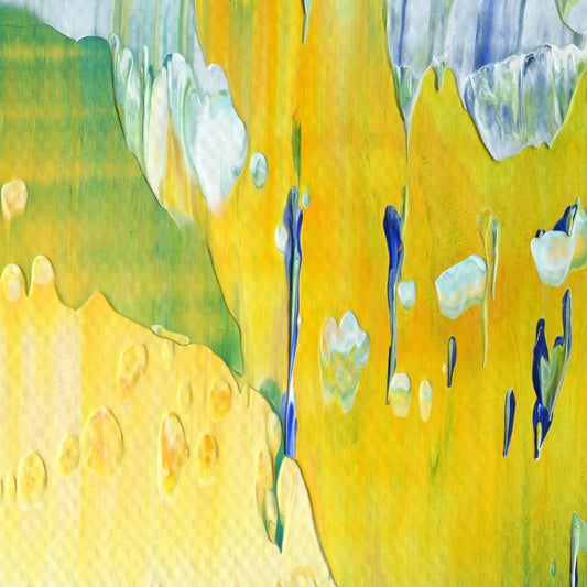 Abeyant Exhalation E2 is an abstract oil-on-canvas artwork, a fractal of its parent painting Abeyant Exhalation created by Anna Judd for the Scales Collection.