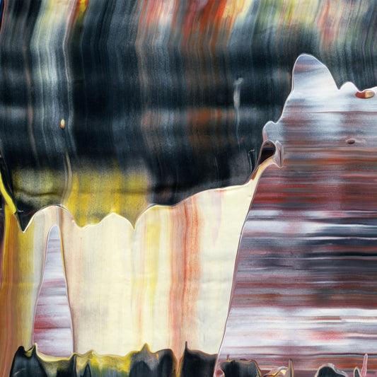 Abolition of Atman A1 is an abstract oil-on-canvas artwork, a fractal of its parent painting Abolition of Atman created by Anna Judd for the Scales Collection.