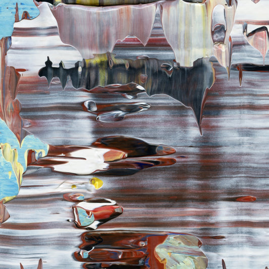 Abolition of Atman C1 is an abstract oil-on-canvas artwork, a fractal of its parent painting Abolition of Atman created by Anna Judd for the Scales Collection.