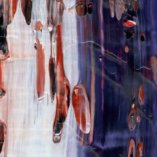 Abraham's Law C2 is an abstract oil-on-canvas artwork, a fractal of its parent painting Abraham's Law created by Anna Judd for the Scales Collection.