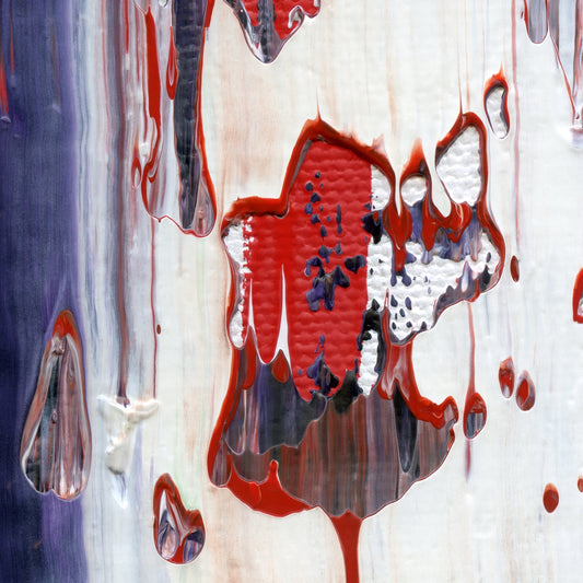 Abraham's Law D3 is an abstract oil-on-canvas artwork, a fractal of its parent painting Abraham's Law created by Anna Judd for the Scales Collection.