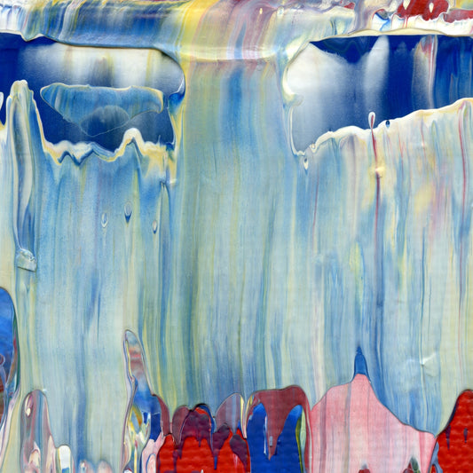 Abundant Oblivion A2 is an abstract oil-on-canvas artwork, a fractal of its parent painting Abundant Oblivion created by Anna Judd for the Scales Collection.