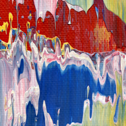 Abundant Oblivion B3 is an abstract oil-on-canvas artwork, a fractal of its parent painting Abundant Oblivion created by Anna Judd for the Scales Collection.