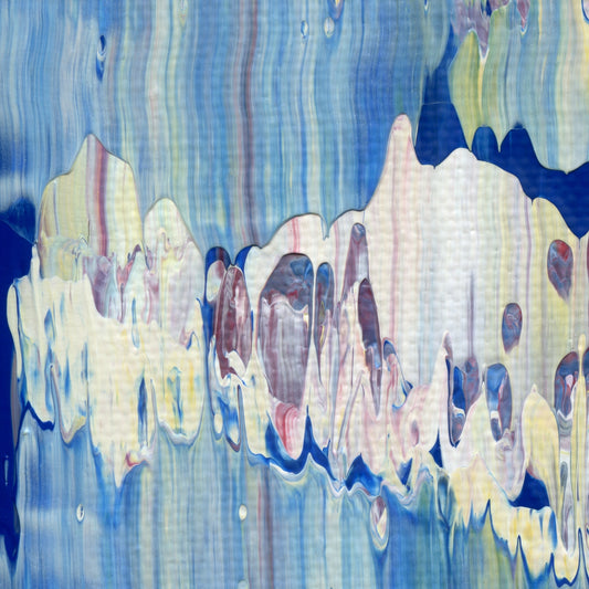 Abundant Oblivion D1 is an abstract oil-on-canvas artwork, a fractal of its parent painting Abundant Oblivion created by Anna Judd for the Scales Collection.