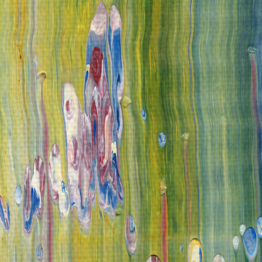 Abundant Oblivion D4 is an abstract oil-on-canvas artwork, a fractal of its parent painting Abundant Oblivion created by Anna Judd for the Scales Collection.