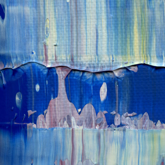 Abundant Oblivion E1 is an abstract oil-on-canvas artwork, a fractal of its parent painting Abundant Oblivion created by Anna Judd for the Scales Collection.