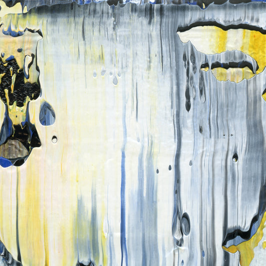 Abyss of Choice A3 is an abstract oil-on-canvas artwork, a fractal of its parent painting Abyss of Choice created by Anna Judd for the Scales Collection.