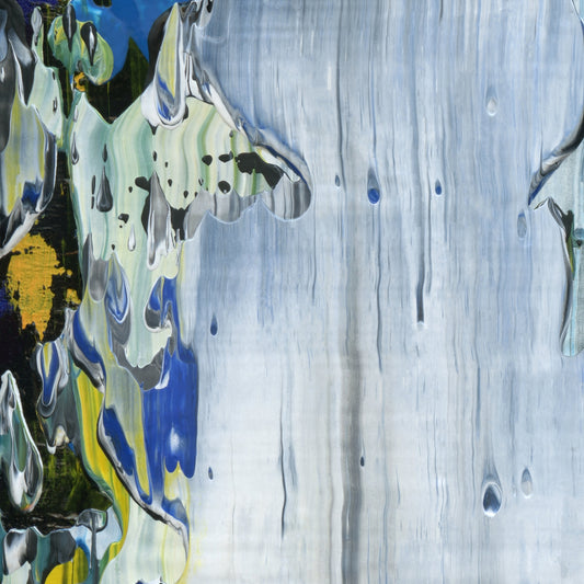 Abyss of Choice B1 is an abstract oil-on-canvas artwork, a fractal of its parent painting Abyss of Choice created by Anna Judd for the Scales Collection.