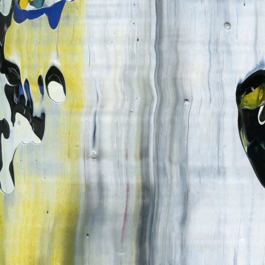 Abyss of Choice C1 is an abstract oil-on-canvas artwork, a fractal of its parent painting Abyss of Choice created by Anna Judd for the Scales Collection.