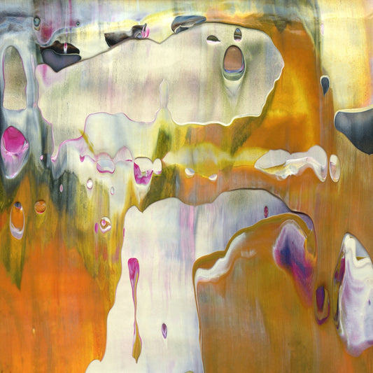 Alchemical Weapon A3 is an abstract oil-on-canvas artwork, a fractal of its parent painting Alchemical Weapon created by Anna Judd for the Scales Collection.