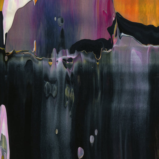 Alchemical Weapon B2 is an abstract oil-on-canvas artwork, a fractal of its parent painting Alchemical Weapon created by Anna Judd for the Scales Collection.