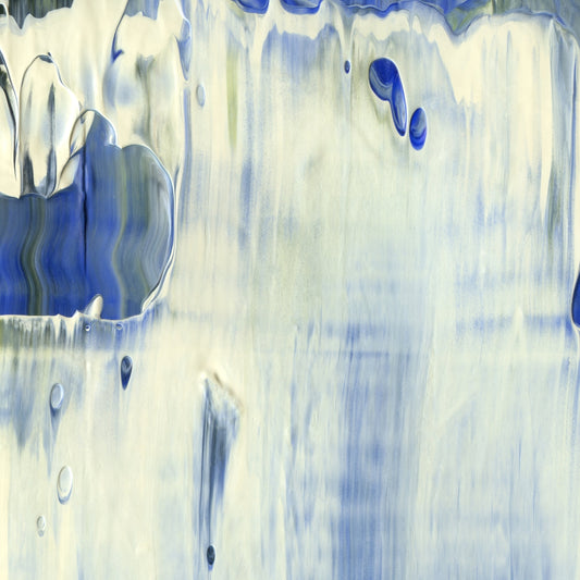 All Donkeys Go to Heaven A1 is an abstract oil-on-canvas artwork, a fractal of its parent painting All Donkeys Go to Heaven created by Anna Judd for the Scales Collection.