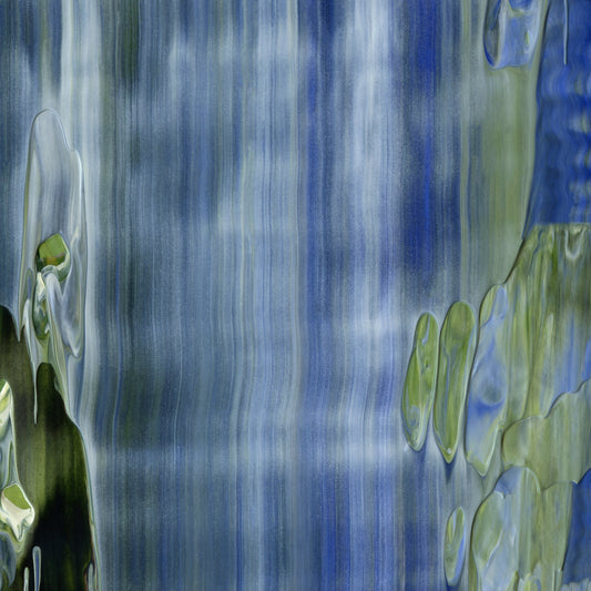 All Donkeys Go to Heaven B5 is an abstract oil-on-canvas artwork, a fractal of its parent painting All Donkeys Go to Heaven created by Anna Judd for the Scales Collection.