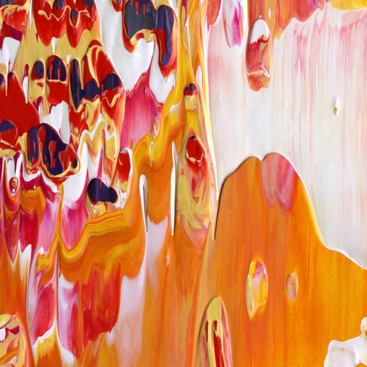 All I Wanted Was A Pepsi B4 is an abstract oil-on-canvas artwork, a fractal of its parent painting All I Wanted Was A Pepsi created by Anna Judd for the Scales Collection.