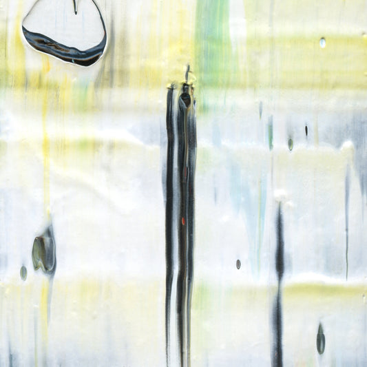 Amphibious Whimsy B4 is an abstract oil-on-canvas artwork, a fractal of its parent painting Amphibious Whimsy created by Anna Judd for the Scales Collection.