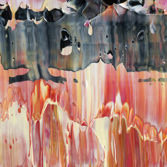 Angelic Rebellion A2 is an abstract oil-on-canvas artwork, a fractal of its parent painting Angelic Rebellion created by Anna Judd for the Scales Collection.