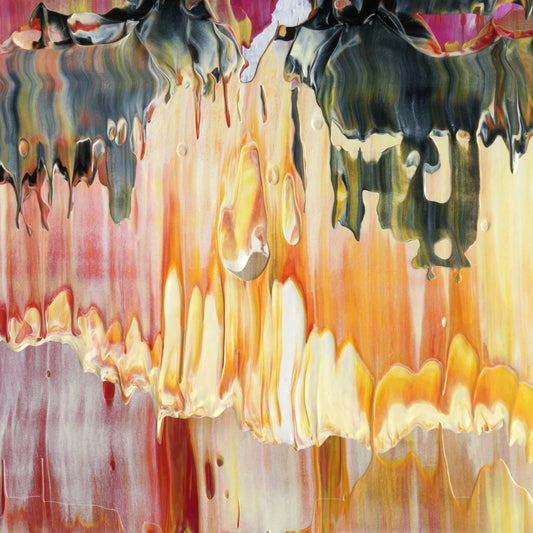 Angelic Rebellion A4 is an abstract oil-on-canvas artwork, a fractal of its parent painting Angelic Rebellion created by Anna Judd for the Scales Collection.