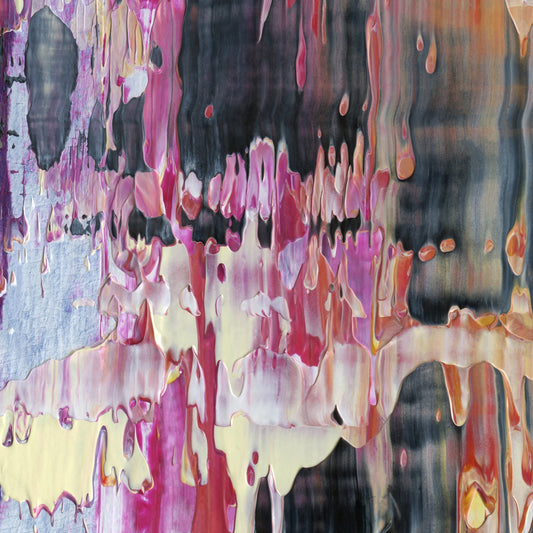 Angelic Rebellion B1 is an abstract oil-on-canvas artwork, a fractal of its parent painting Angelic Rebellion created by Anna Judd for the Scales Collection.