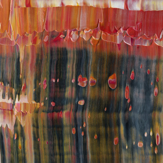 Angelic Rebellion B3 is an abstract oil-on-canvas artwork, a fractal of its parent painting Angelic Rebellion created by Anna Judd for the Scales Collection.