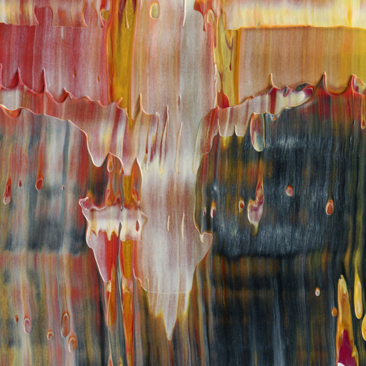 Angelic Rebellion B4 is an abstract oil-on-canvas artwork, a fractal of its parent painting Angelic Rebellion created by Anna Judd for the Scales Collection.