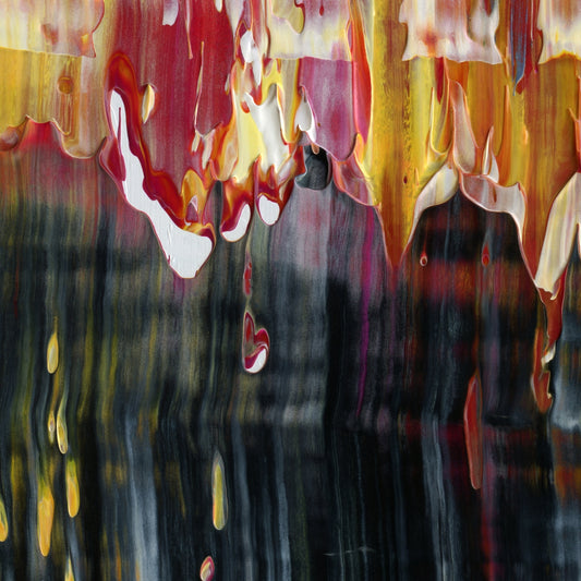 Angelic Rebellion B5 is an abstract oil-on-canvas artwork, a fractal of its parent painting Angelic Rebellion created by Anna Judd for the Scales Collection.