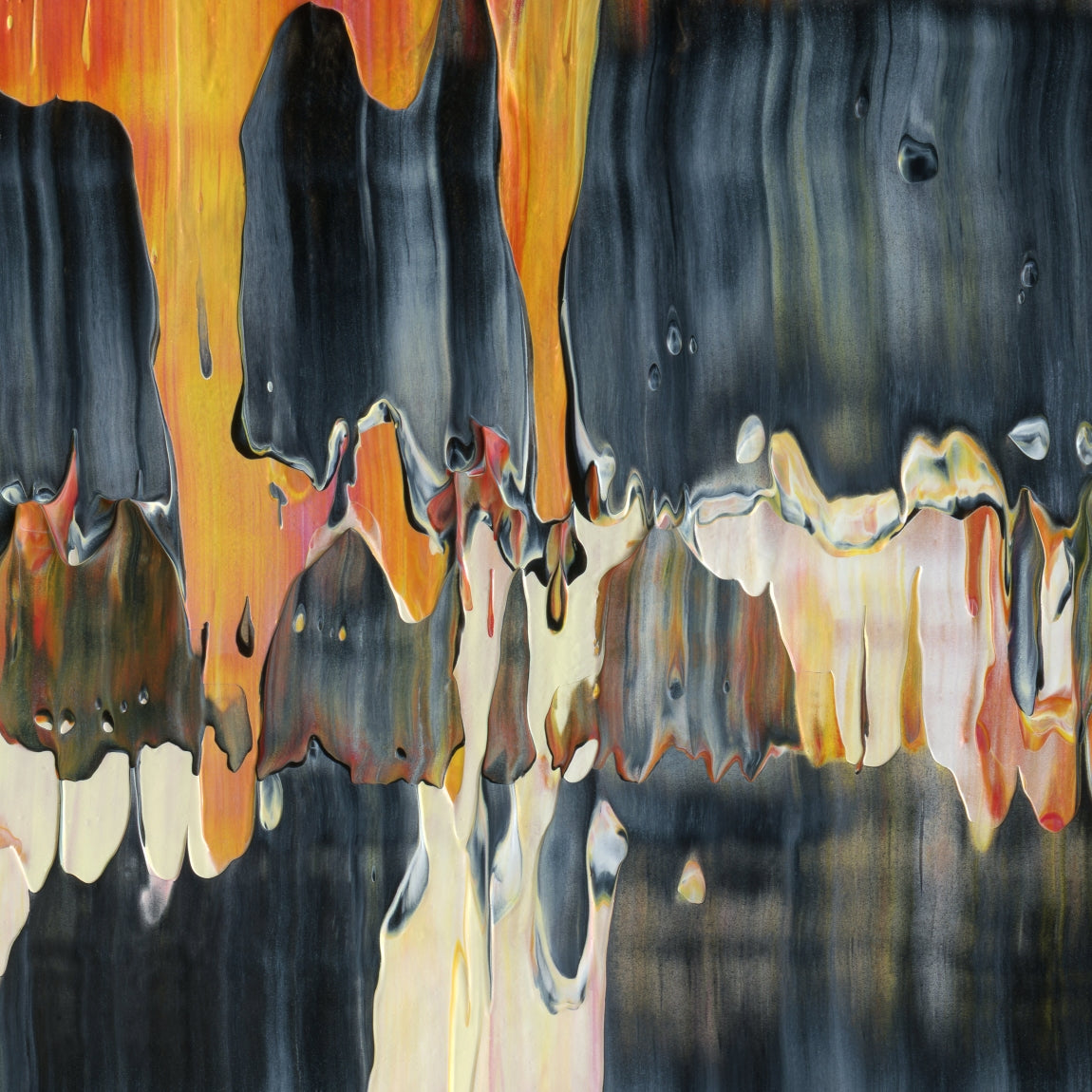 Angelic Rebellion D3 is an abstract oil-on-canvas artwork, a fractal of its parent painting Angelic Rebellion created by Anna Judd for the Scales Collection.