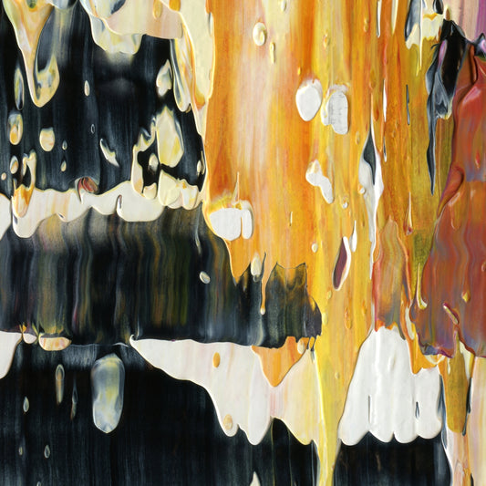 Angelic Rebellion D5 is an abstract oil-on-canvas artwork, a fractal of its parent painting Angelic Rebellion created by Anna Judd for the Scales Collection.