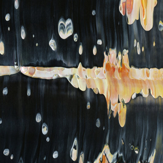 Angelic Rebellion E2 is an abstract oil-on-canvas artwork, a fractal of its parent painting Angelic Rebellion created by Anna Judd for the Scales Collection.