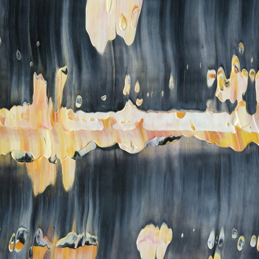 Angelic Rebellion E3 is an abstract oil-on-canvas artwork, a fractal of its parent painting Angelic Rebellion created by Anna Judd for the Scales Collection.