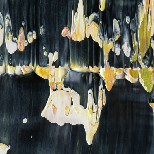 Angelic Rebellion E5 is an abstract oil-on-canvas artwork, a fractal of its parent painting Angelic Rebellion created by Anna Judd for the Scales Collection.