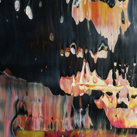 Angelic Rebellion F2 is an abstract oil-on-canvas artwork, a fractal of its parent painting Angelic Rebellion created by Anna Judd for the Scales Collection.