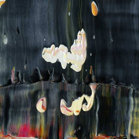 Angelic Rebellion F5 is an abstract oil-on-canvas artwork, a fractal of its parent painting Angelic Rebellion created by Anna Judd for the Scales Collection.