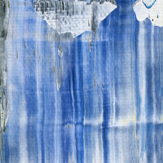 Approaching Aeaea D1 is an abstract oil-on-canvas artwork, a fractal of its parent painting Approaching Aeaea created by Anna Judd for the Scales Collection.