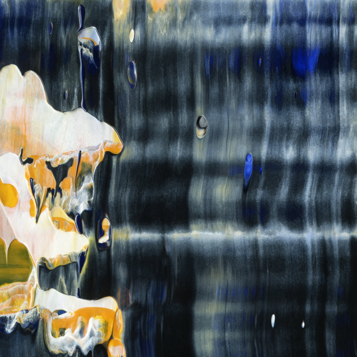 Armadillo Incarnate A5 is an abstract oil-on-canvas artwork, a fractal of its parent painting Armadillo Incarnate created by Anna Judd for the Scales Collection.