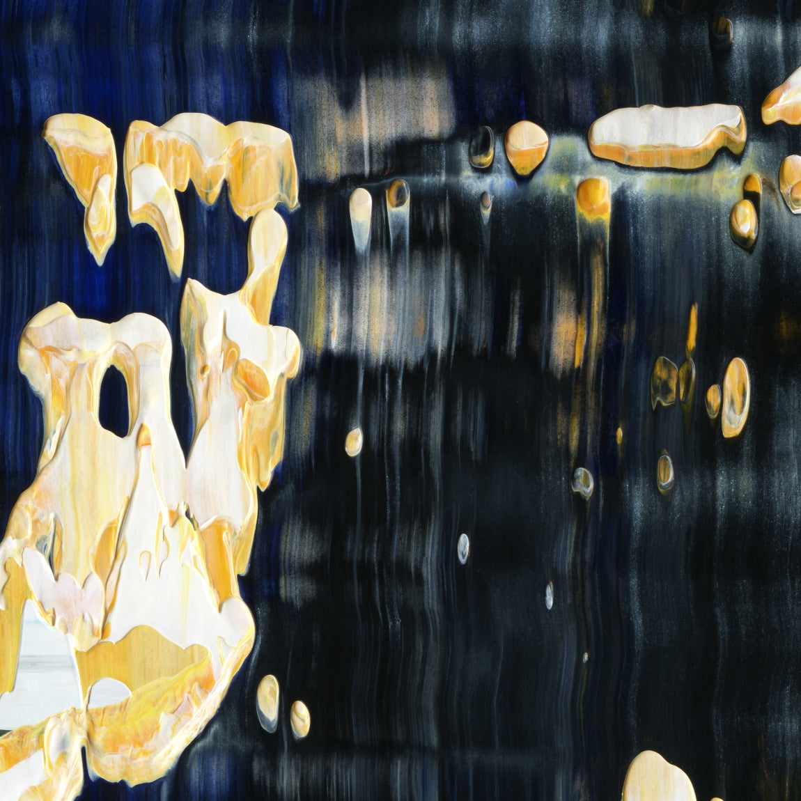 Armadillo Incarnate C3 is an abstract oil-on-canvas artwork, a fractal of its parent painting Armadillo Incarnate created by Anna Judd for the Scales Collection.