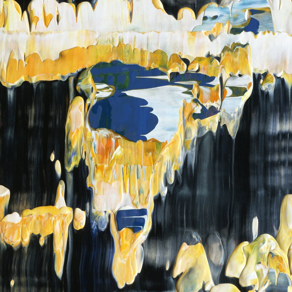 Armadillo Incarnate C5 is an abstract oil-on-canvas artwork, a fractal of its parent painting Armadillo Incarnate created by Anna Judd for the Scales Collection.