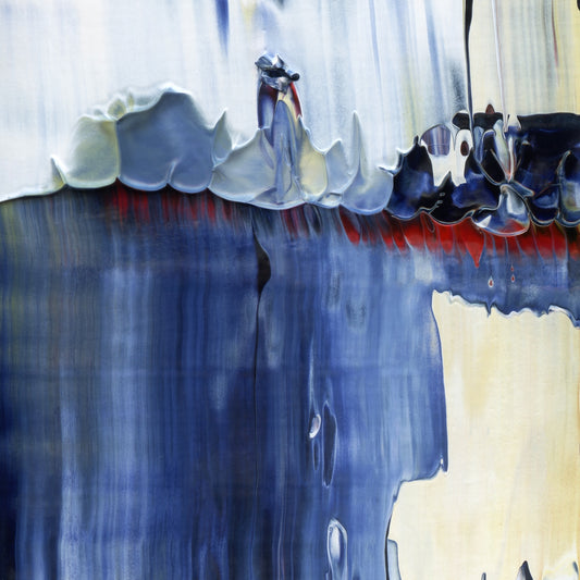Autonomy & Physiology C1 is an abstract oil-on-canvas artwork, a fractal of its parent painting Autonomy & Physiology created by Anna Judd for the Scales Collection.