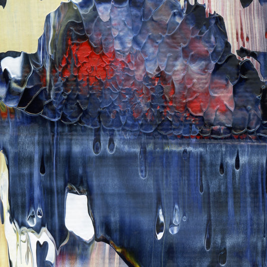 Autonomy & Physiology C2 is an abstract oil-on-canvas artwork, a fractal of its parent painting Autonomy & Physiology created by Anna Judd for the Scales Collection.