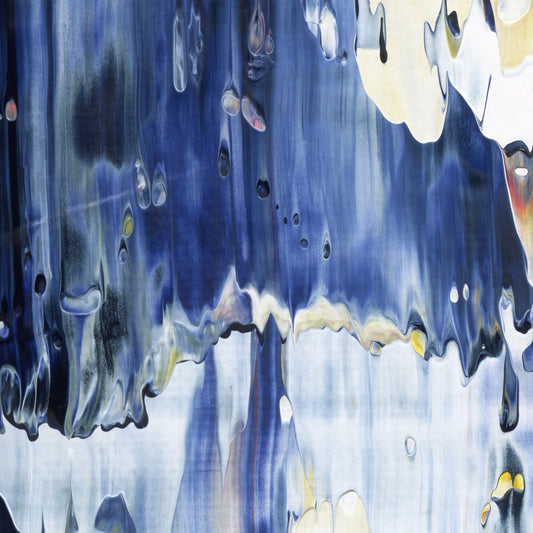 Autonomy & Physiology D1 is an abstract oil-on-canvas artwork, a fractal of its parent painting Autonomy & Physiology created by Anna Judd for the Scales Collection.