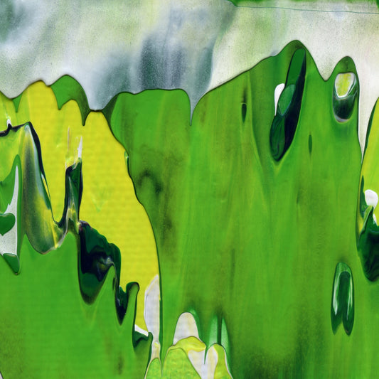 Bare Necessities A3 is an abstract oil-on-canvas artwork, a fractal of its parent painting Bare Necessities created by Anna Judd for the Scales Collection.