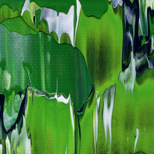 Bare Necessities C2 is an abstract oil-on-canvas artwork, a fractal of its parent painting Bare Necessities created by Anna Judd for the Scales Collection.