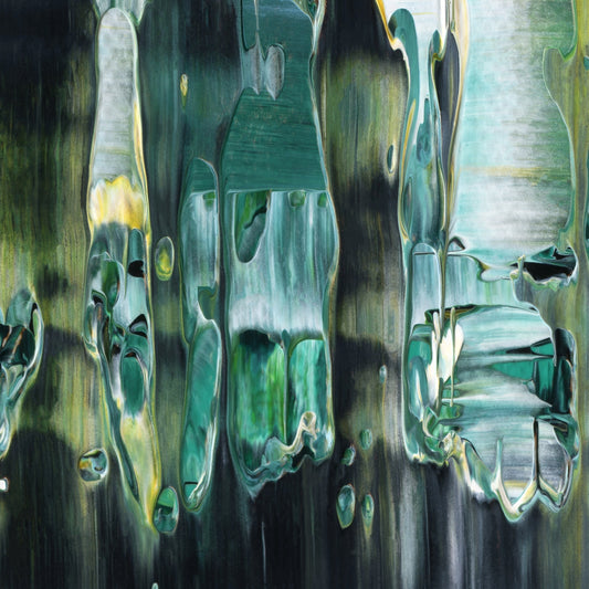 Barefoot Catabasis C2 is an abstract oil-on-canvas artwork, a fractal of its parent painting Barefoot Catabasis created by Anna Judd for the Scales Collection.