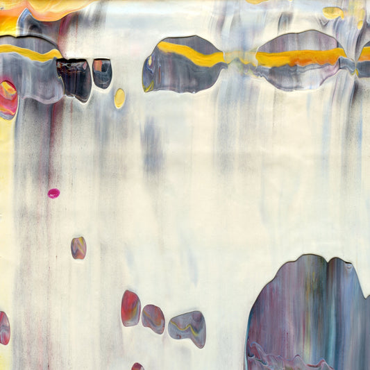 Becoming One With Loss A2 is an abstract oil-on-canvas artwork, a fractal of its parent painting Becoming One With Loss created by Anna Judd for the Scales Collection.
