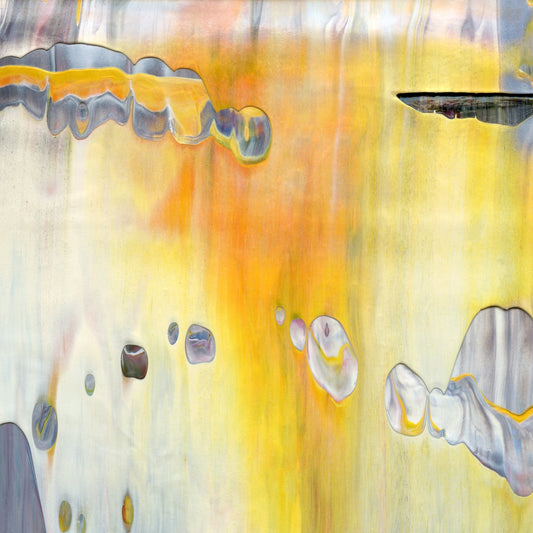 Becoming One With Loss A3 is an abstract oil-on-canvas artwork, a fractal of its parent painting Becoming One With Loss created by Anna Judd for the Scales Collection.