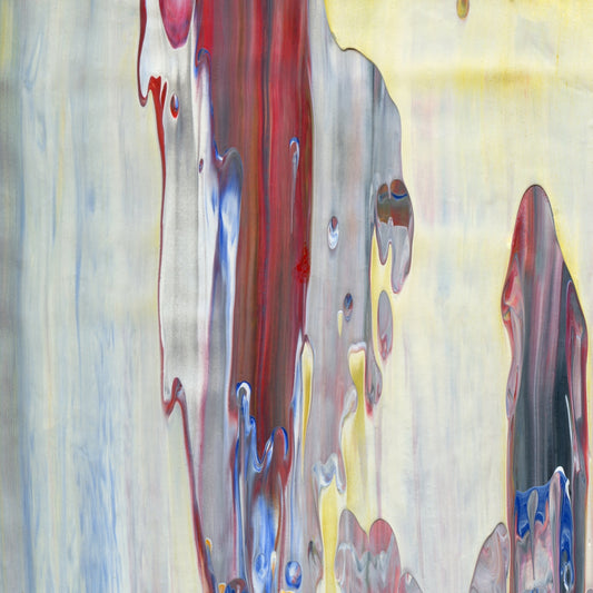 Becoming One With Loss B1 is an abstract oil-on-canvas artwork, a fractal of its parent painting Becoming One With Loss created by Anna Judd for the Scales Collection.