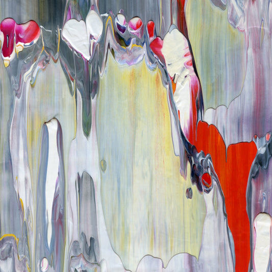 Becoming One With Loss D3 is an abstract oil-on-canvas artwork, a fractal of its parent painting Becoming One With Loss created by Anna Judd for the Scales Collection.