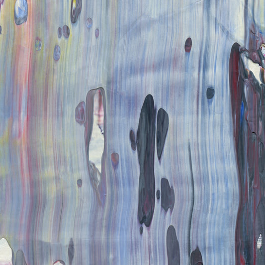Becoming One With Loss E4 is an abstract oil-on-canvas artwork, a fractal of its parent painting Becoming One With Loss created by Anna Judd for the Scales Collection.