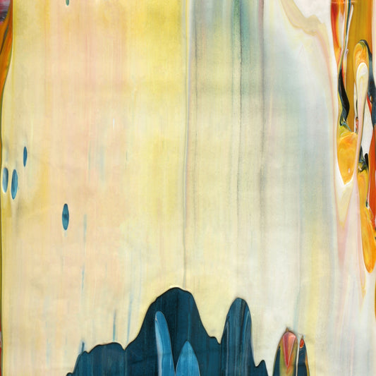 Belief is the Enemy of Knowing B1 is an abstract oil-on-canvas artwork, a fractal of its parent painting Belief is the Enemy of Knowing created by Anna Judd for the Scales Collection.
