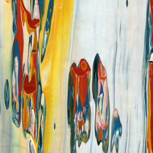 Belief is the Enemy of Knowing C2 is an abstract oil-on-canvas artwork, a fractal of its parent painting Belief is the Enemy of Knowing created by Anna Judd for the Scales Collection.