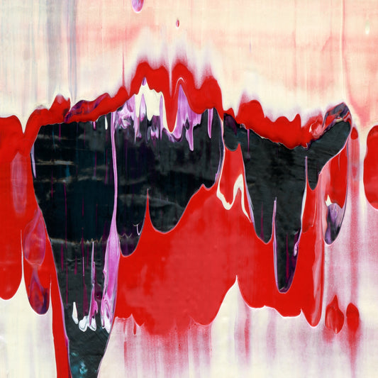Biden's Melting Cone A2 is an abstract oil-on-canvas artwork, a fractal of its parent painting Biden's Melting Cone created by Anna Judd for the Scales Collection.